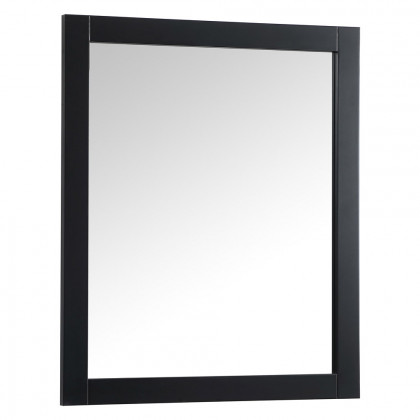 Elegant Wall Mirror - Black, D 30", H 36" (VM23036BK)