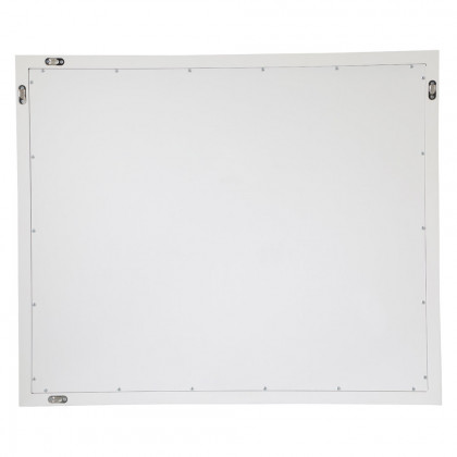 Elegant Wall Mirror - White, D 30", H 36" (VM23036WH)