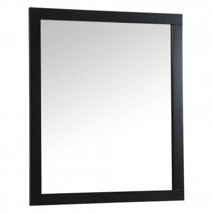 Elegant Wall Mirror - Black, D 42", H 36" (VM24236BK)