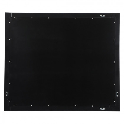 Elegant Wall Mirror - Black, D 42", H 36" (VM24236BK)