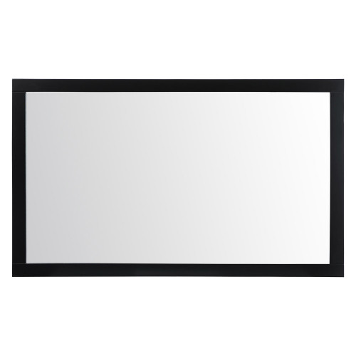 Elegant Wall Mirror - Black, D 60", H 36" (VM26036BK)