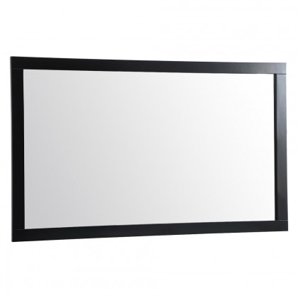 Elegant Wall Mirror - Black, D 60", H 36" (VM26036BK)