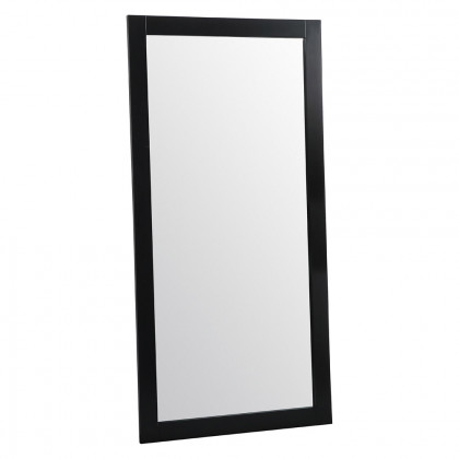 Elegant Wall Mirror - Black, D 72", H 36" (VM27236BK)