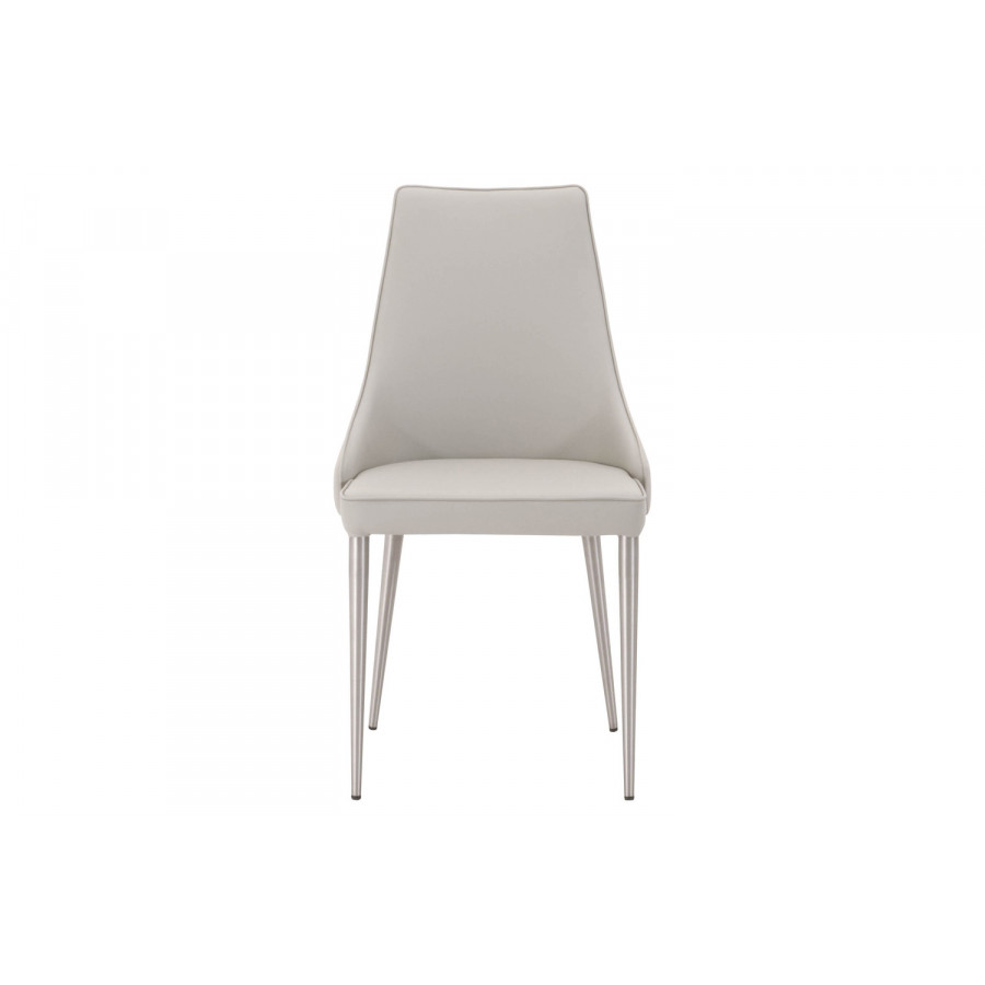 Essentials - Meridian Ivy Dining Chair, Set of 2 in Light Grey