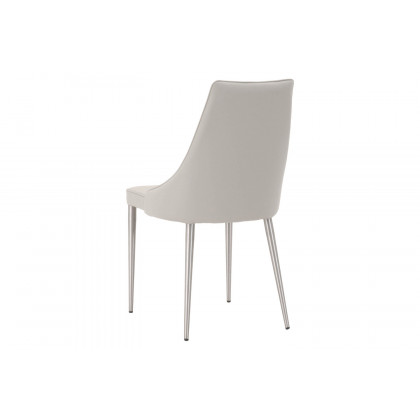 Essentials - Meridian Ivy Dining Chair, Set of 2 in Light Grey
