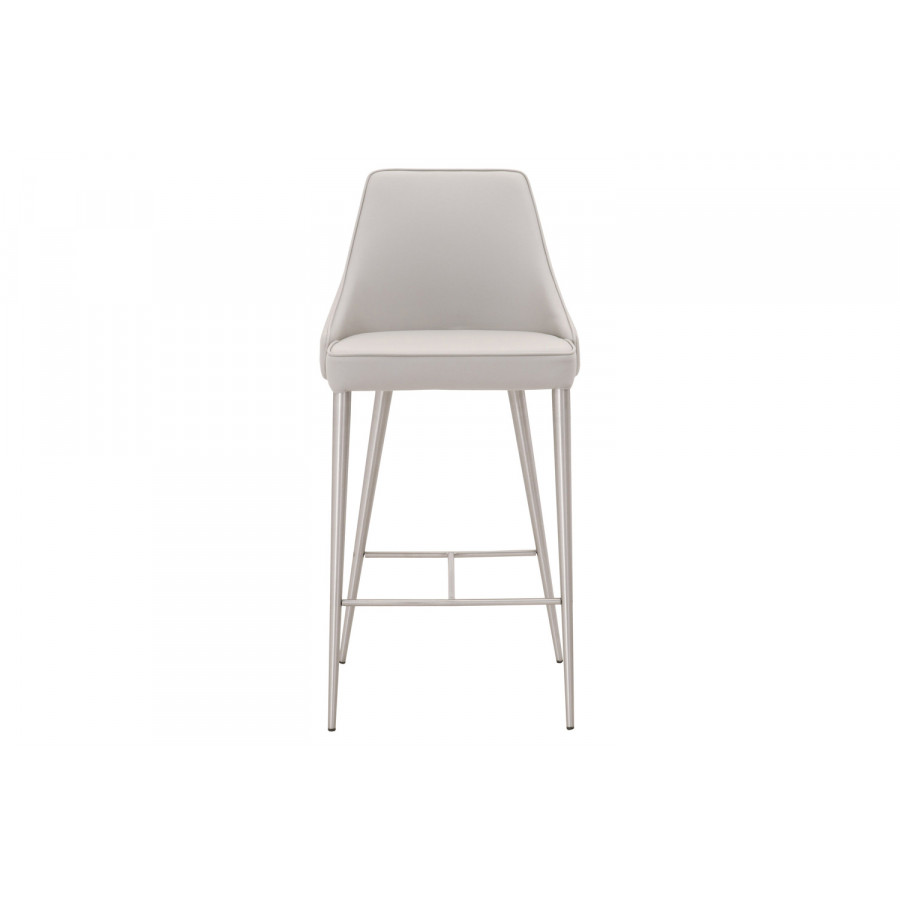 Essentials - Meridian Ivy Counter Stool in Light Grey