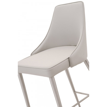 Essentials - Meridian Ivy Counter Stool in Light Grey