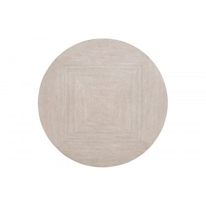Essentials - District Roto Large End Table in Natural Gray