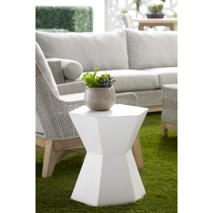 Essentials District Bento Accent Table - Ivory
