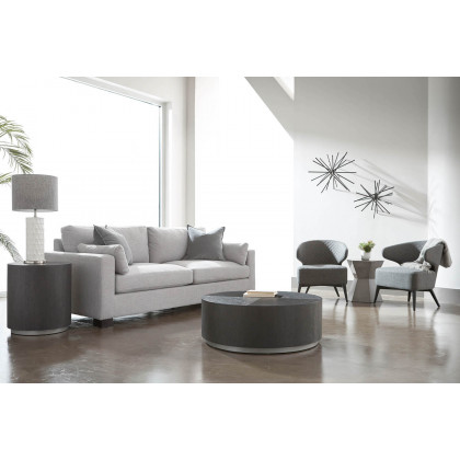 Essentials District Bento Accent Table - Slate Gray Concrete