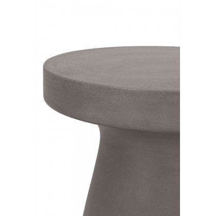 Essentials District Tack Accent Table - Slate Gray Concrete