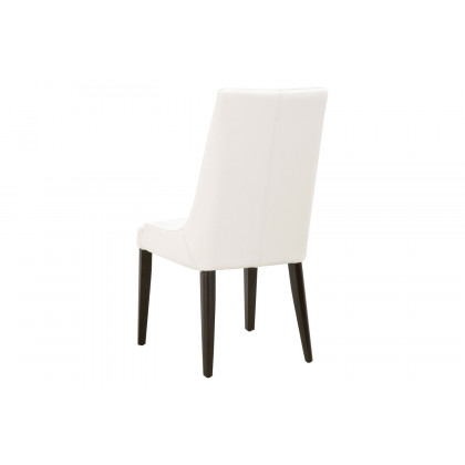 Essentials Orchard Aurora Dining Chair, Set of 2 - Alabaster and Dark Wenge