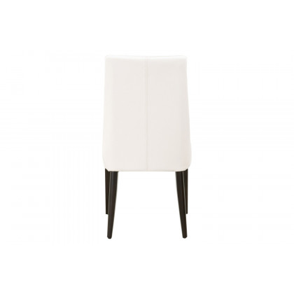 Essentials Orchard Aurora Dining Chair, Set of 2 - Alabaster and Dark Wenge