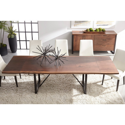 Essentials Orchard Aurora Dining Chair, Set of 2 - Alabaster and Dark Wenge
