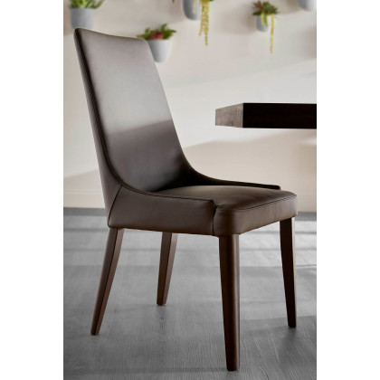 Essentials Orchard Aurora Dining Chair, Set of 2 - Dark Umber and Dark Wenge
