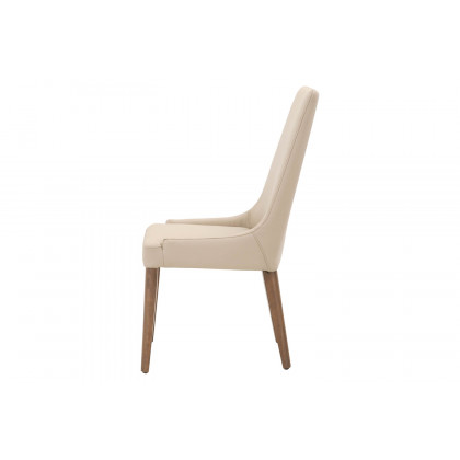 Essentials Orchard Aurora Dining Chair, Set of 2 - Flaxen and Walnut