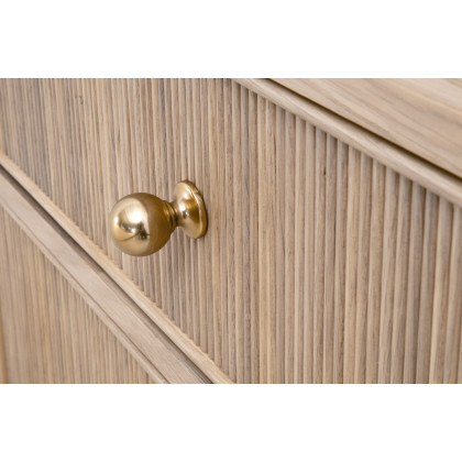 Essentials - Highland 2-Drawer Nightstand in Natural Oak