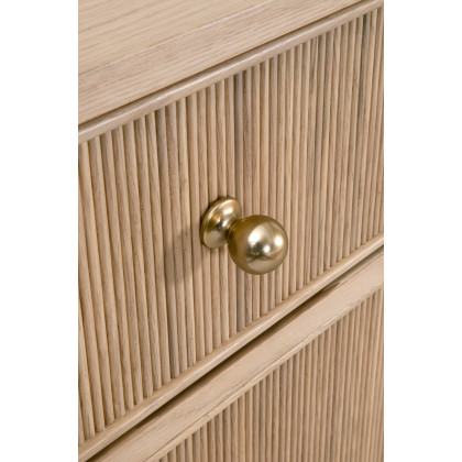 Essentials - Highland 8-Drawer Double Dresser in Natural Oak