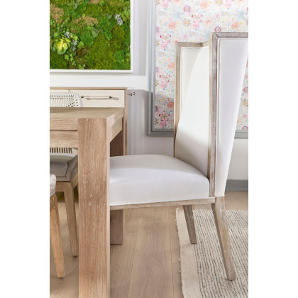 Essentials Traditions Martin Wing Chair, Set of 2 - LiveSmart Peyton Pearl