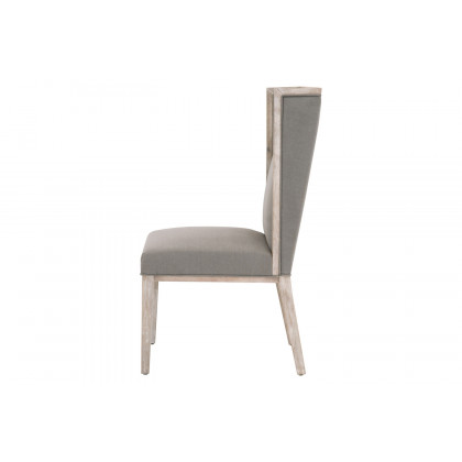 Essentials Traditions Martin Wing Chair, Set of 2 - LiveSmart Peyton Slate