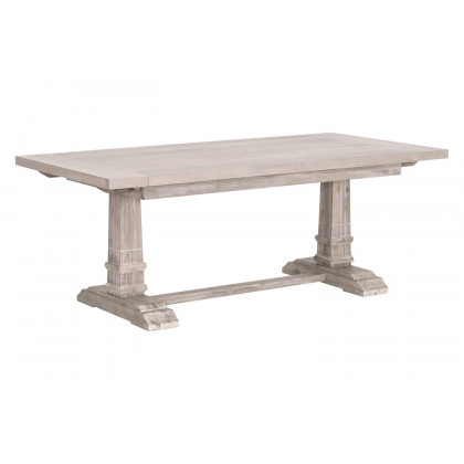Essentials - Traditions Hudson Extension Dining Table in Natural Gray