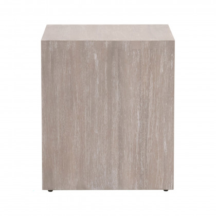 Essentials - Traditions Dovetail End Table in Natural Gray Acacia