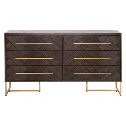 Essentials - Traditions Mosaic 6-Drawer Double Dresser