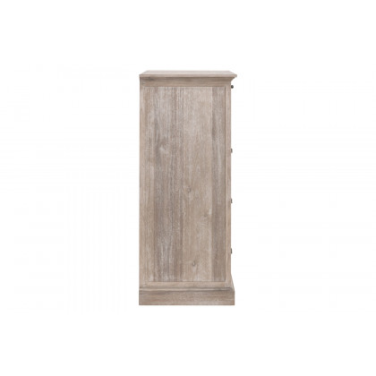 Essentials - Eden 5-Drawer High Chest in Natural Gray Acacia
