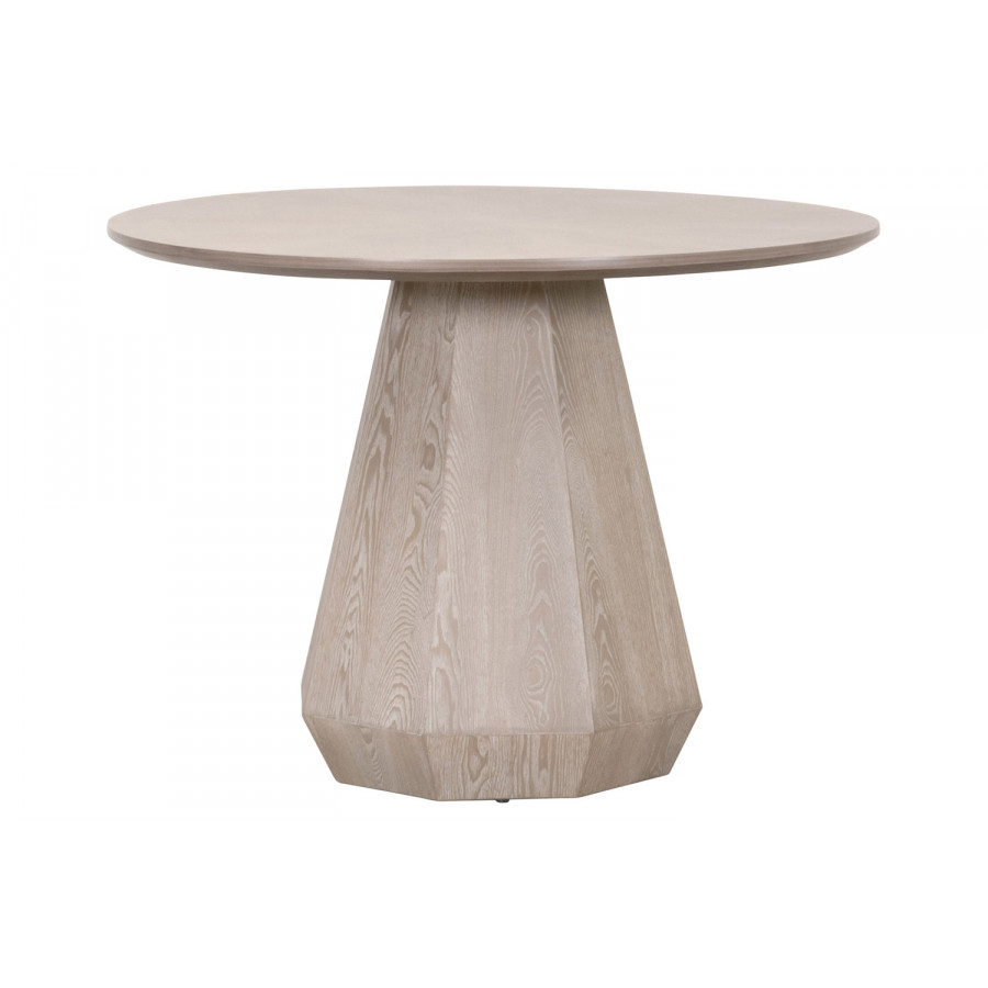 Essentials Traditions Coulter 42" Round Dining Table - Natural Gray