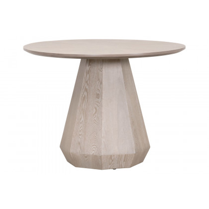 Essentials Traditions Coulter 42" Round Dining Table - Natural Gray