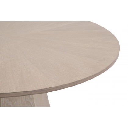 Essentials Traditions Coulter 42" Round Dining Table - Natural Gray