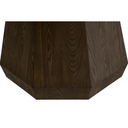 Essentials Traditions Coulter 54" Round Dining Table - Burnished Brown
