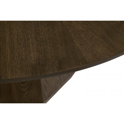 Essentials Traditions Coulter 54" Round Dining Table - Burnished Brown