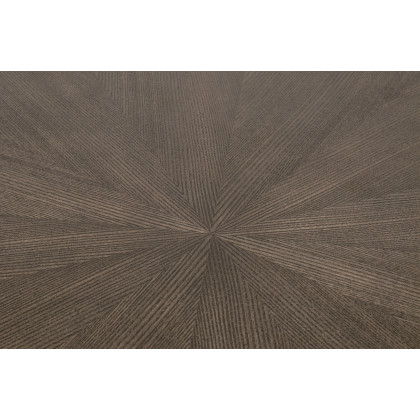Essentials Coulter Round End Table - Burnished Brown Ash