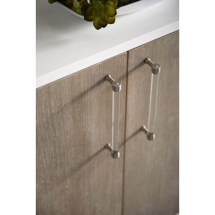 Essentials - Traditions Nouveau Media Sideboard in Natural Gray