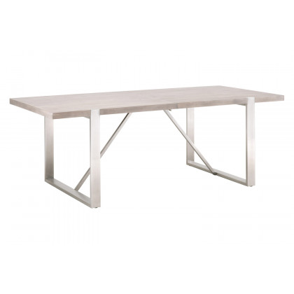 Essentials - Traditions Gage Extension Dining Table in Natural Gray