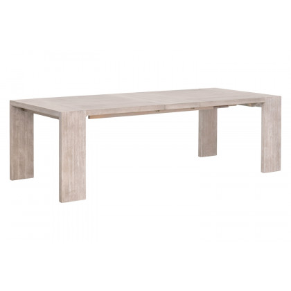 Essentials - Traditions Tropea Extension Dining Table in Natural Gray