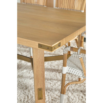 Essentials - Traditions Klein Dining Table in Honey Oak