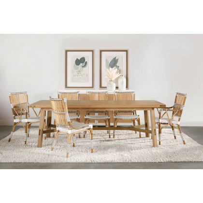 Essentials - Traditions Klein Dining Table in Honey Oak