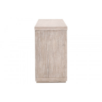 Essentials - Traditions Adler Media Sideboard in Natural Gray