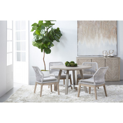 Essentials - Traditions Adler Media Sideboard in Natural Gray