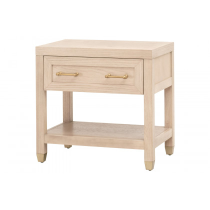 Essentials Traditions Stella 1-Drawer Nightstand - Light Honey Oak