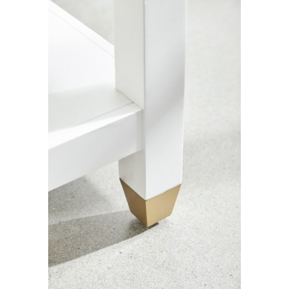 Essentials Traditions Stella 1-Drawer Nightstand - Matte White