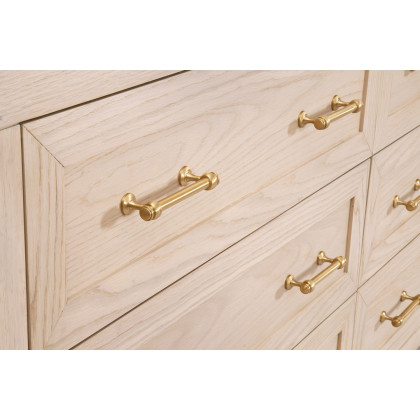 Essentials Traditions Stella 6-Drawer Double Dresser - Light Honey Oak