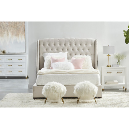 Essentials Traditions Stella 6-Drawer Double Dresser - Matte White