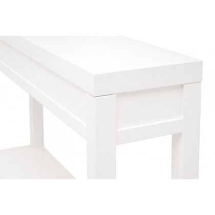 Essentials Traditions Stella Narrow Console Table - Matte White