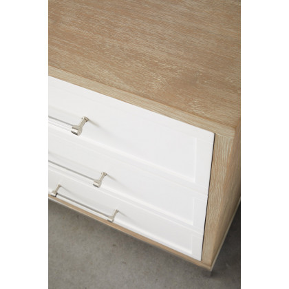 Essentials - Traditions Wrenn 6-Drawer Double Dresser in Natural Gray