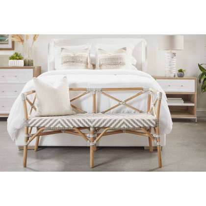Essentials - Traditions Wrenn 6-Drawer Double Dresser in Natural Gray