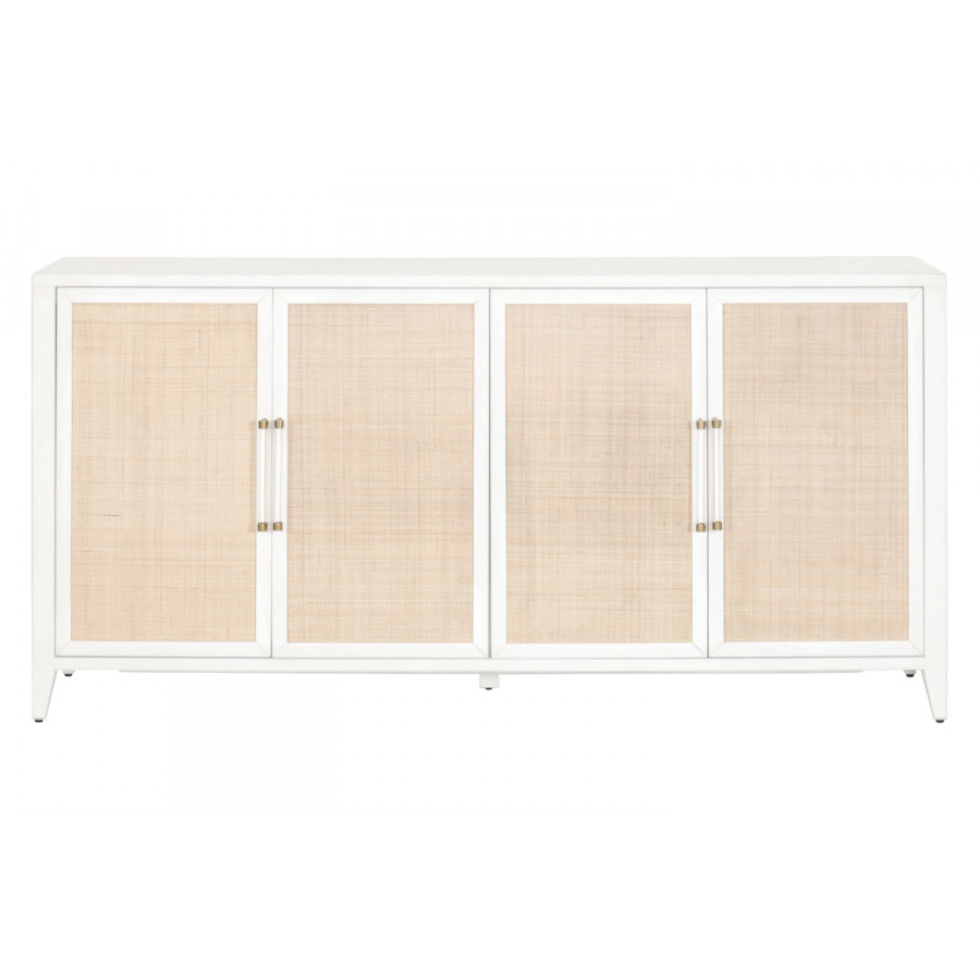 Essentials Traditions Holland Media Sideboard - Matte White