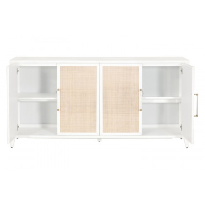 Essentials Traditions Holland Media Sideboard - Matte White